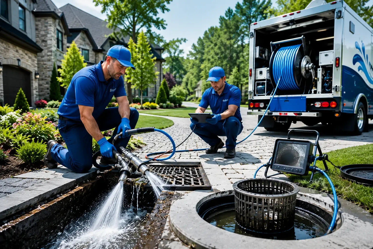 Local outdoor drain cleaning professionals in Winnebago, NE